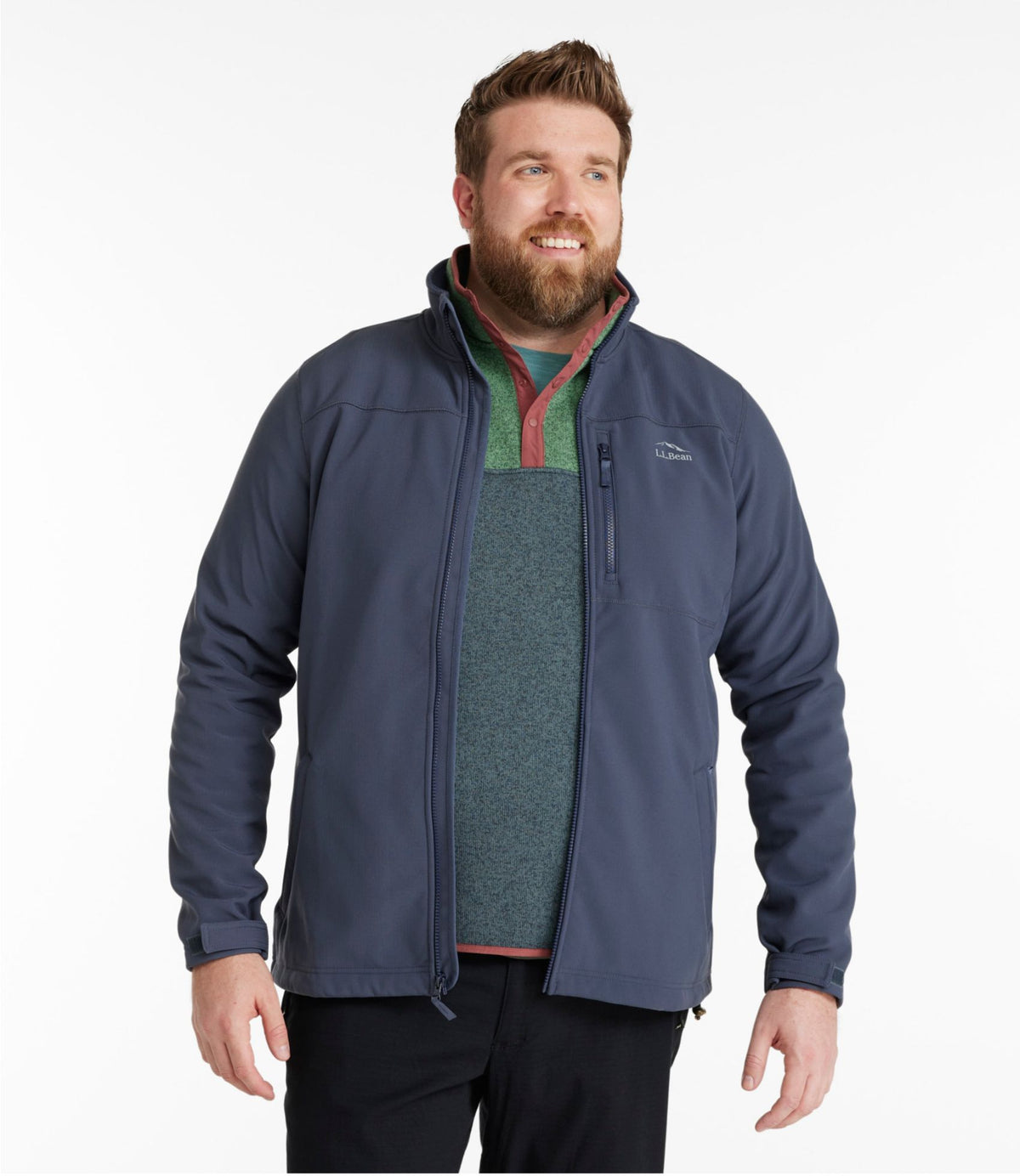 Men's Bean's Windproof Softshell Jacket