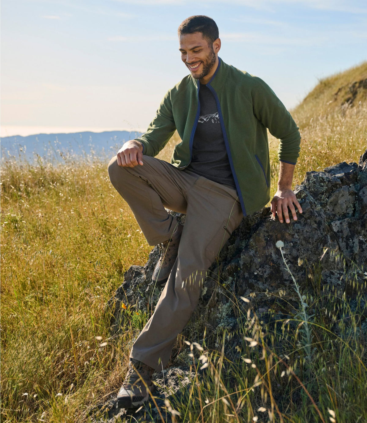 Men's Water-Resistant Cresta Pants, Standard Fit
