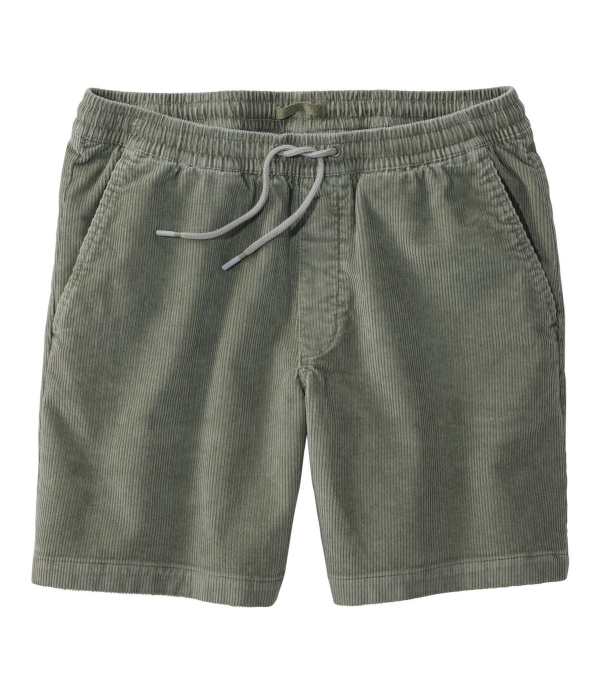 Men's Wide-Wale Cord Pull-On Shorts, 7"