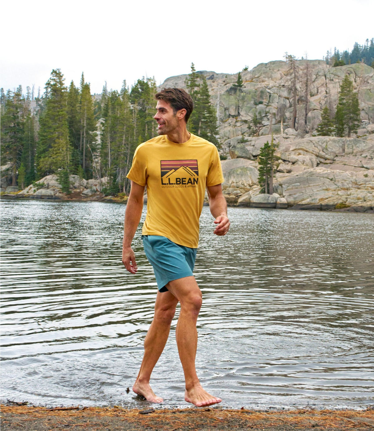 Men's Vacationland Stretch Swim Trunks, 6"