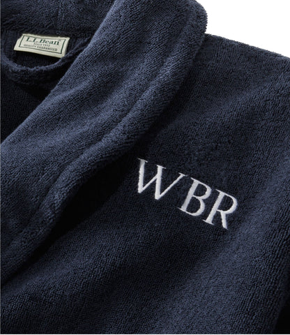 Men's Terry Cloth Cotton Robe