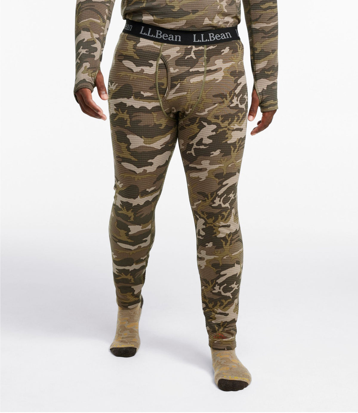 Men's L.L.Bean Heavyweight Base Layer Pant, Print