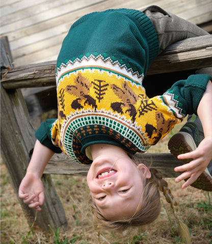 Kids' Cotton Rollneck Sweater