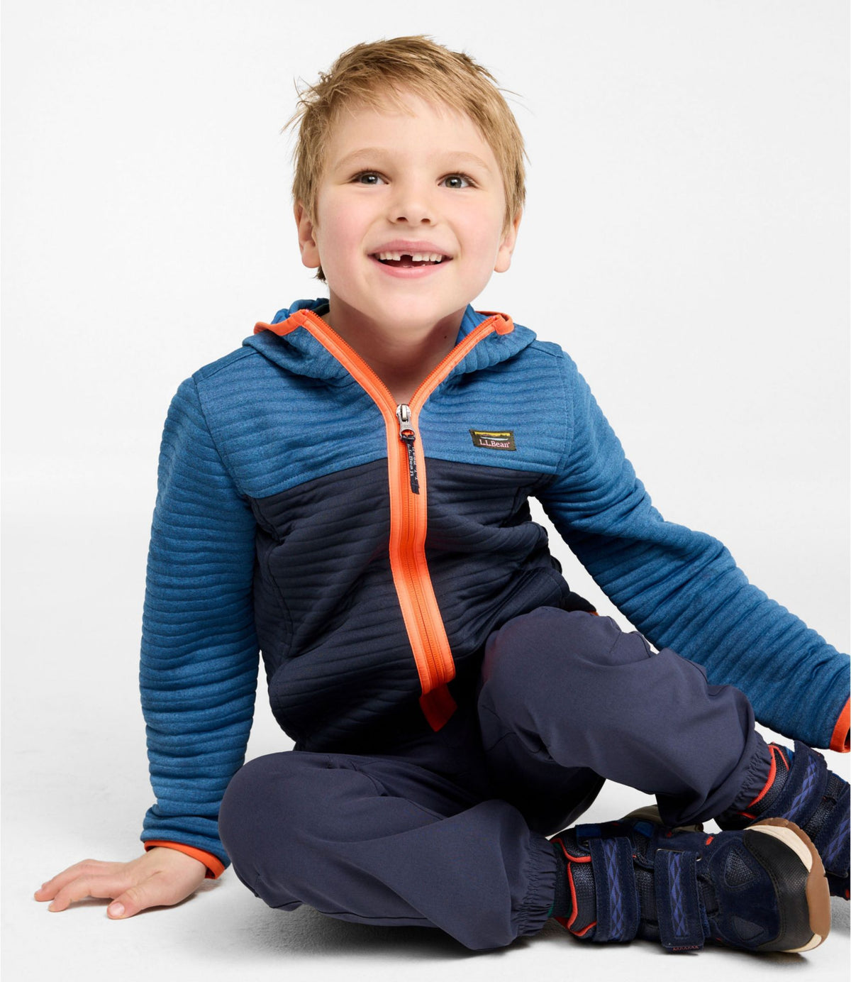 Kids' Airlight Full-Zip Hoodie, Colorblock