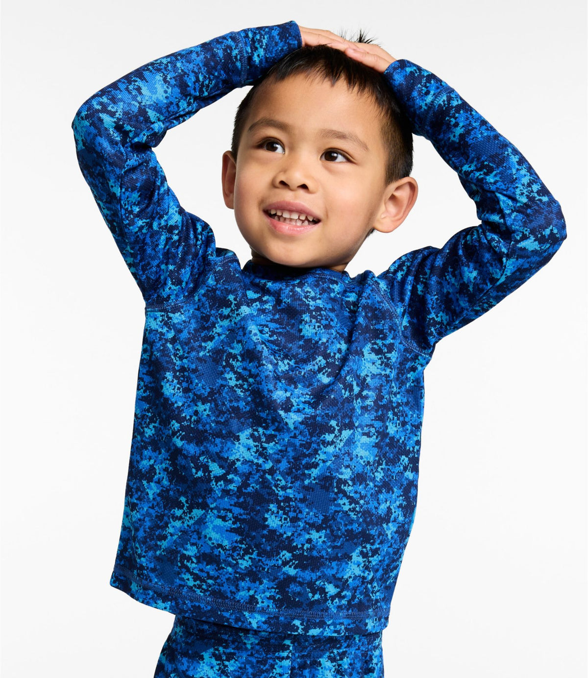 Kids' Wicked Warm Midweight Long Underwear, Top Print