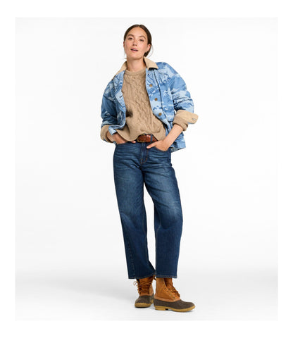 Women's Signature Double L® Denim Barn Coat, Novelty