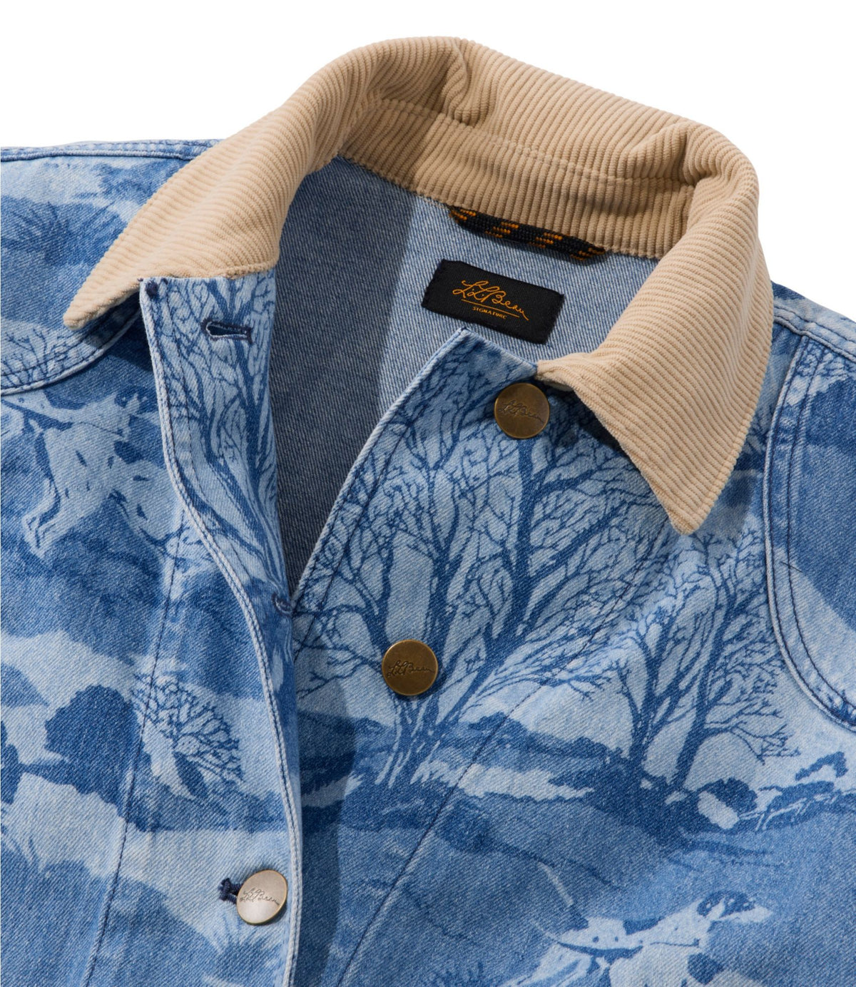 Women's Signature Double L® Denim Barn Coat, Novelty