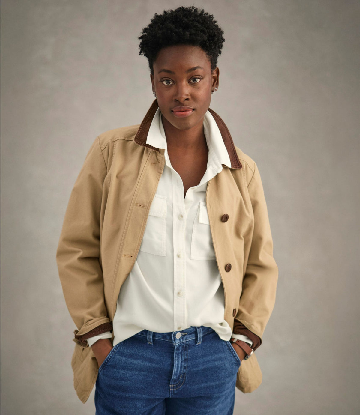 Women's Adirondack Barn Coat, Flannel-Lined