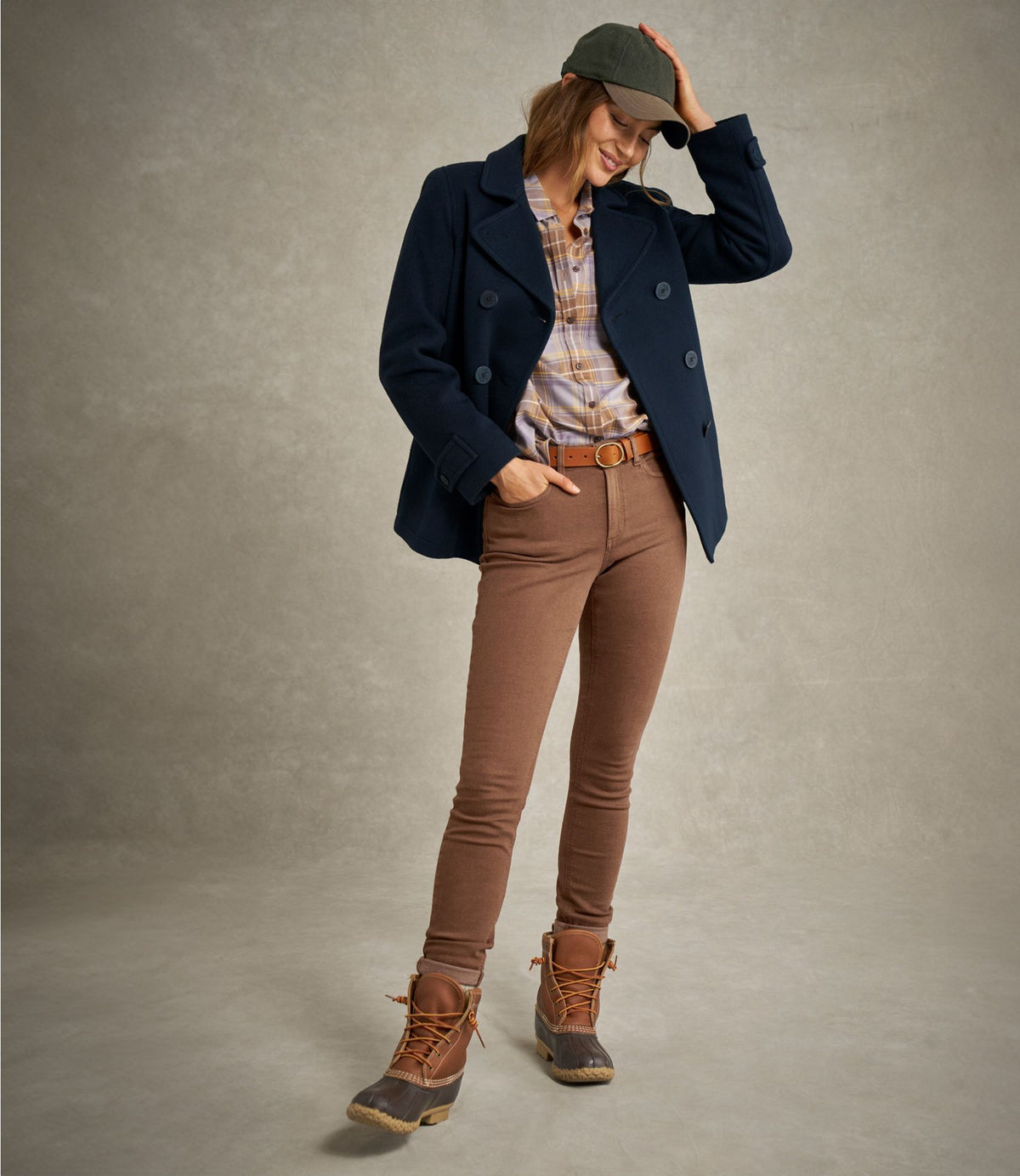Women's Classic Lambswool Peacoat