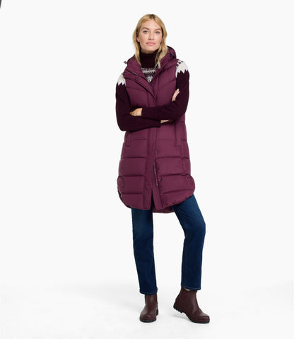 Women's Popham Puffer Long Vest