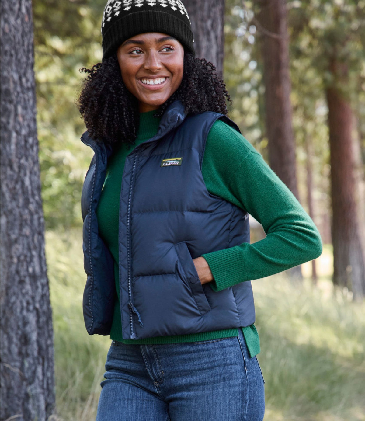 Women's Mountain Classic Down Vest, Cropped