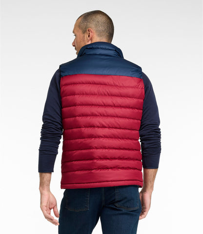 Men's Access Down Vest, Colorblock