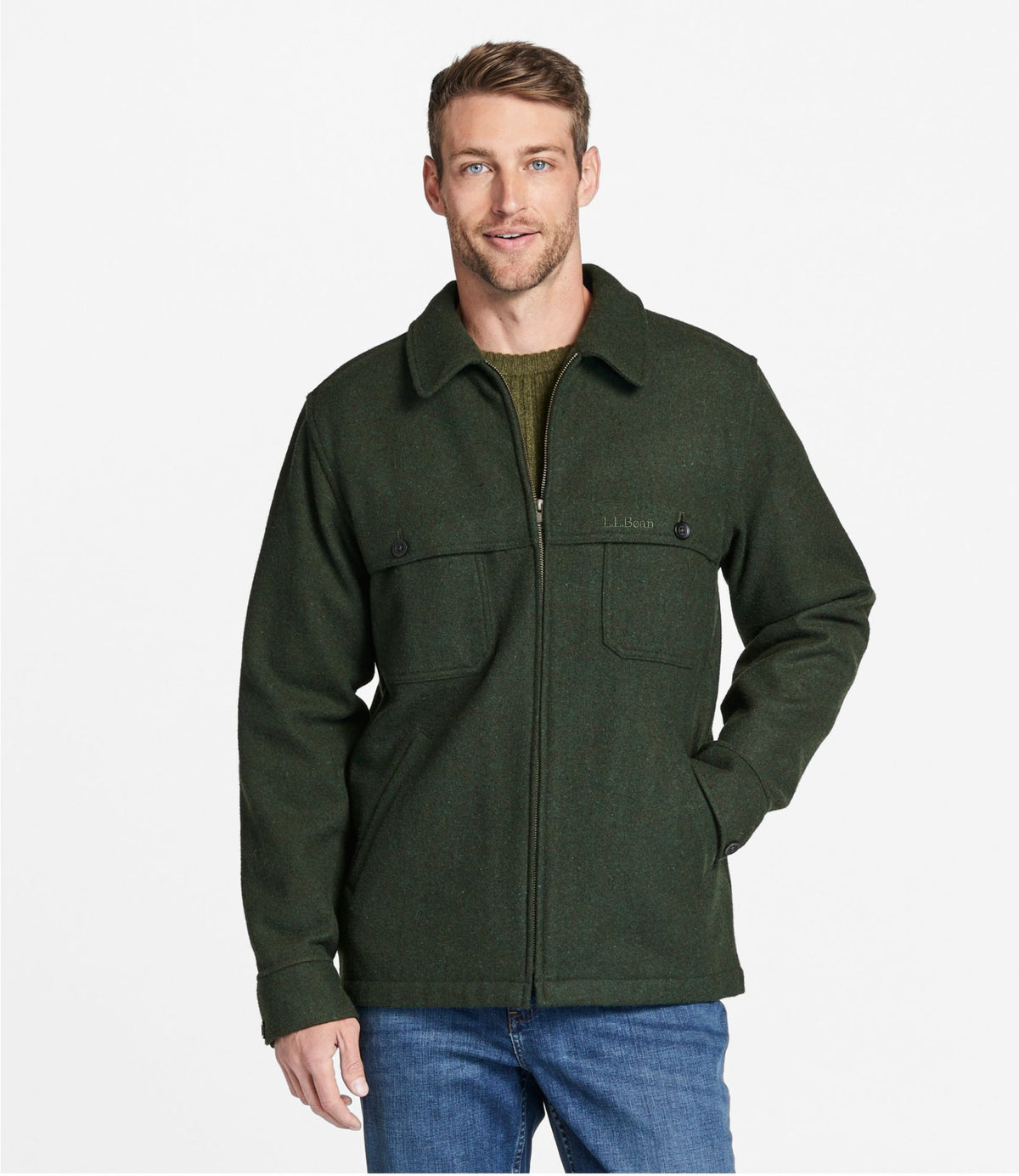 Men's Maine Guide Zip-Front Jac-Shirt