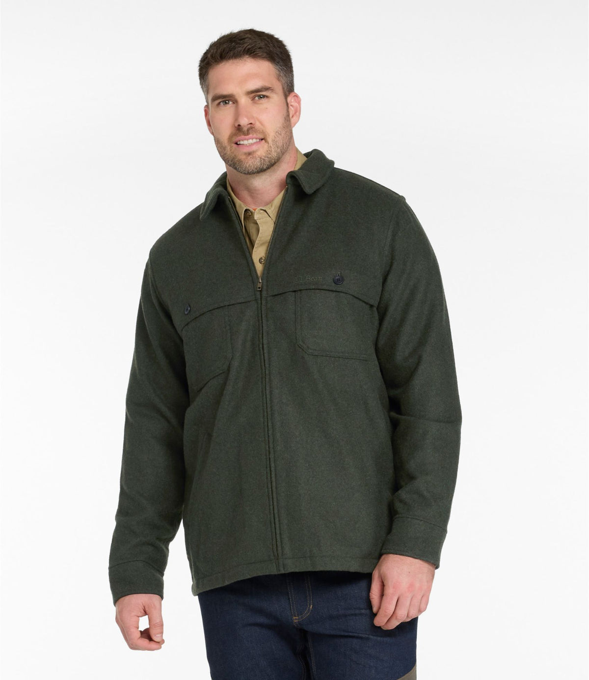 Men's Maine Guide Zip-Front Jac-Shirt