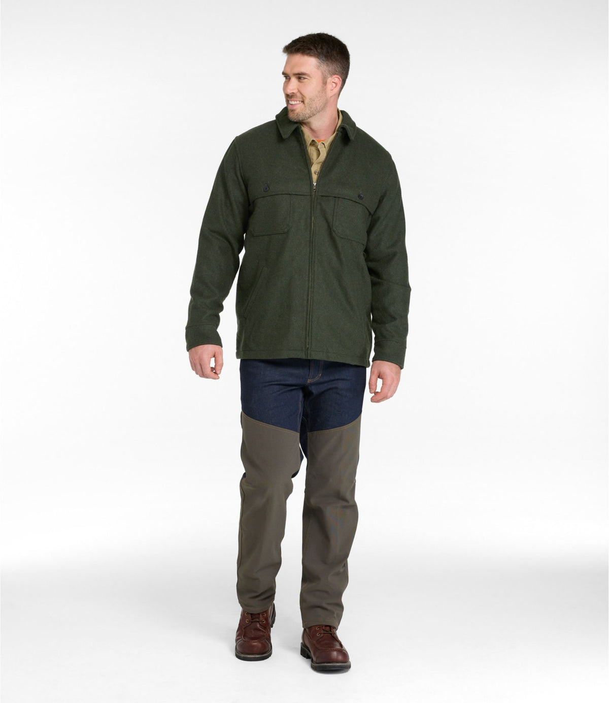 Men's Maine Guide Zip-Front Jac-Shirt