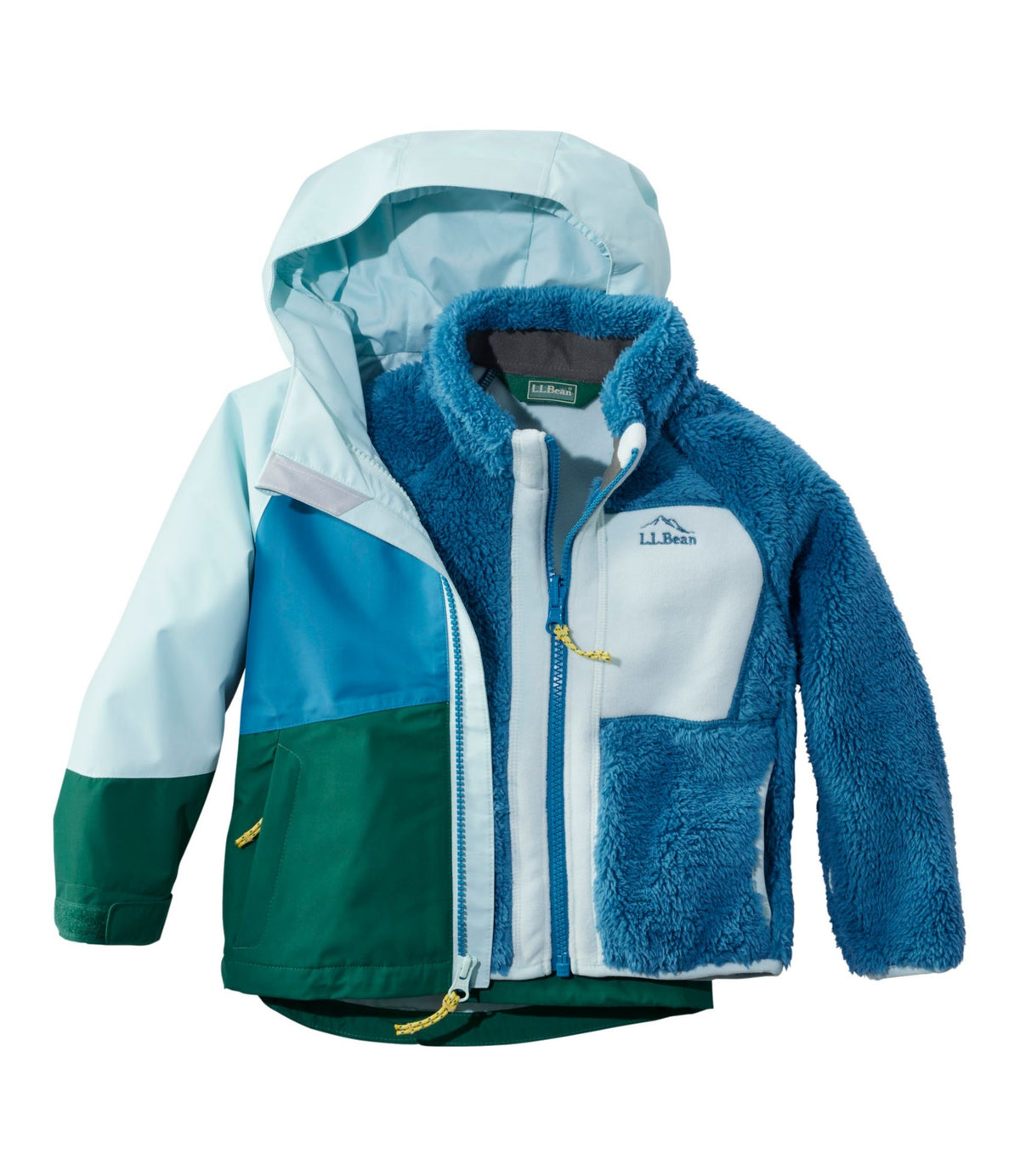 Toddlers' Fleece-Lined 3-in-1 Jacket