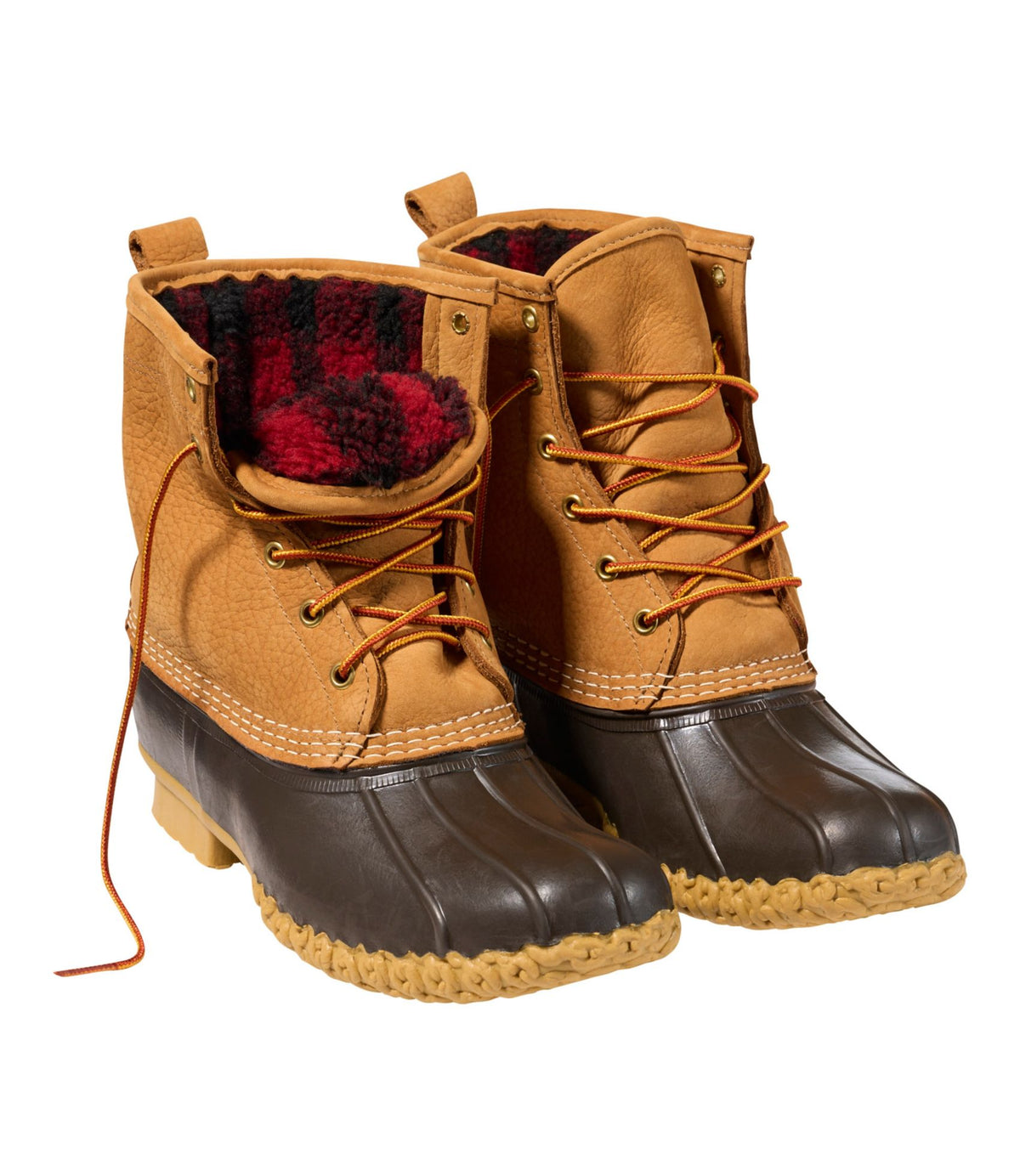 Men's Bean Boots, 8" Fleece-Lined Insulated