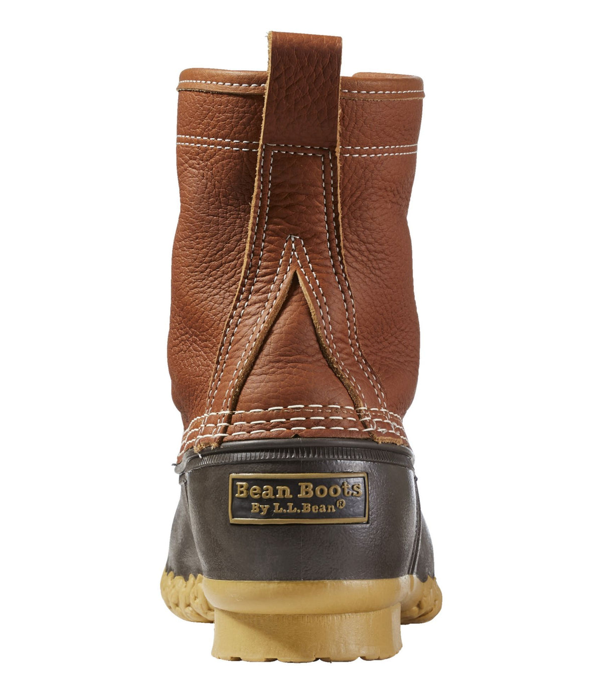 Men's Bean Boots 8", Flannel-Lined Insulated