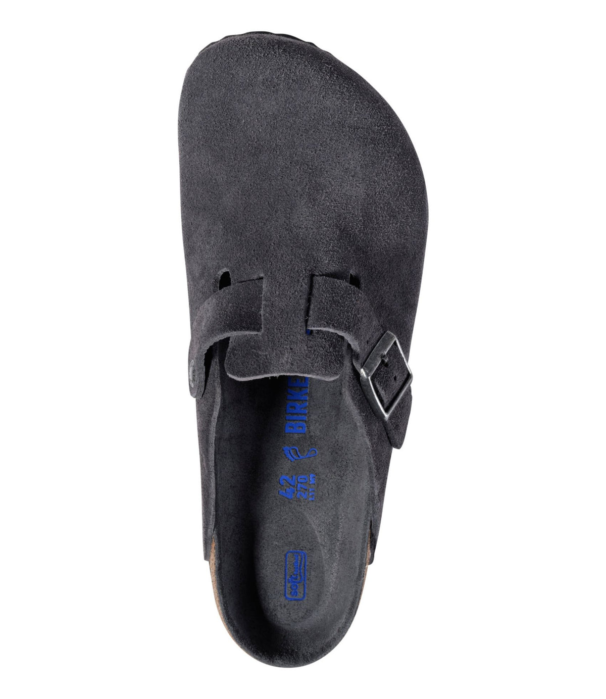 Men's Birkenstock Soft Footbed Boston Clogs, Suede
