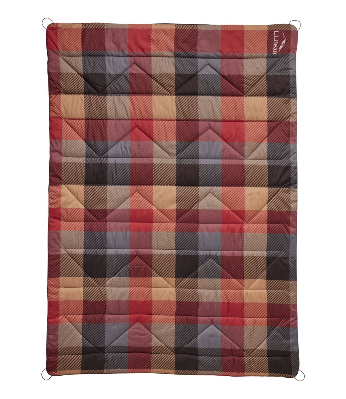 L.L.Bean Fleece Puffer Blanket