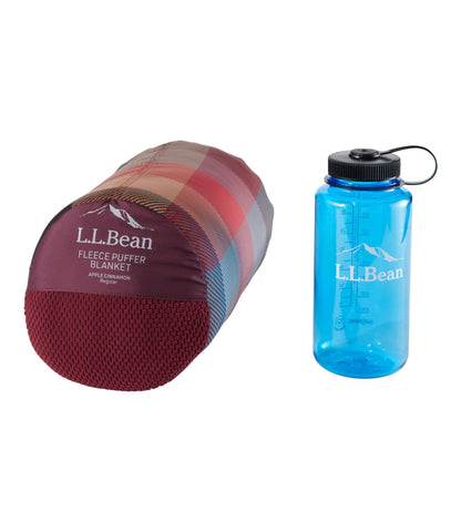 L.L.Bean Fleece Puffer Blanket