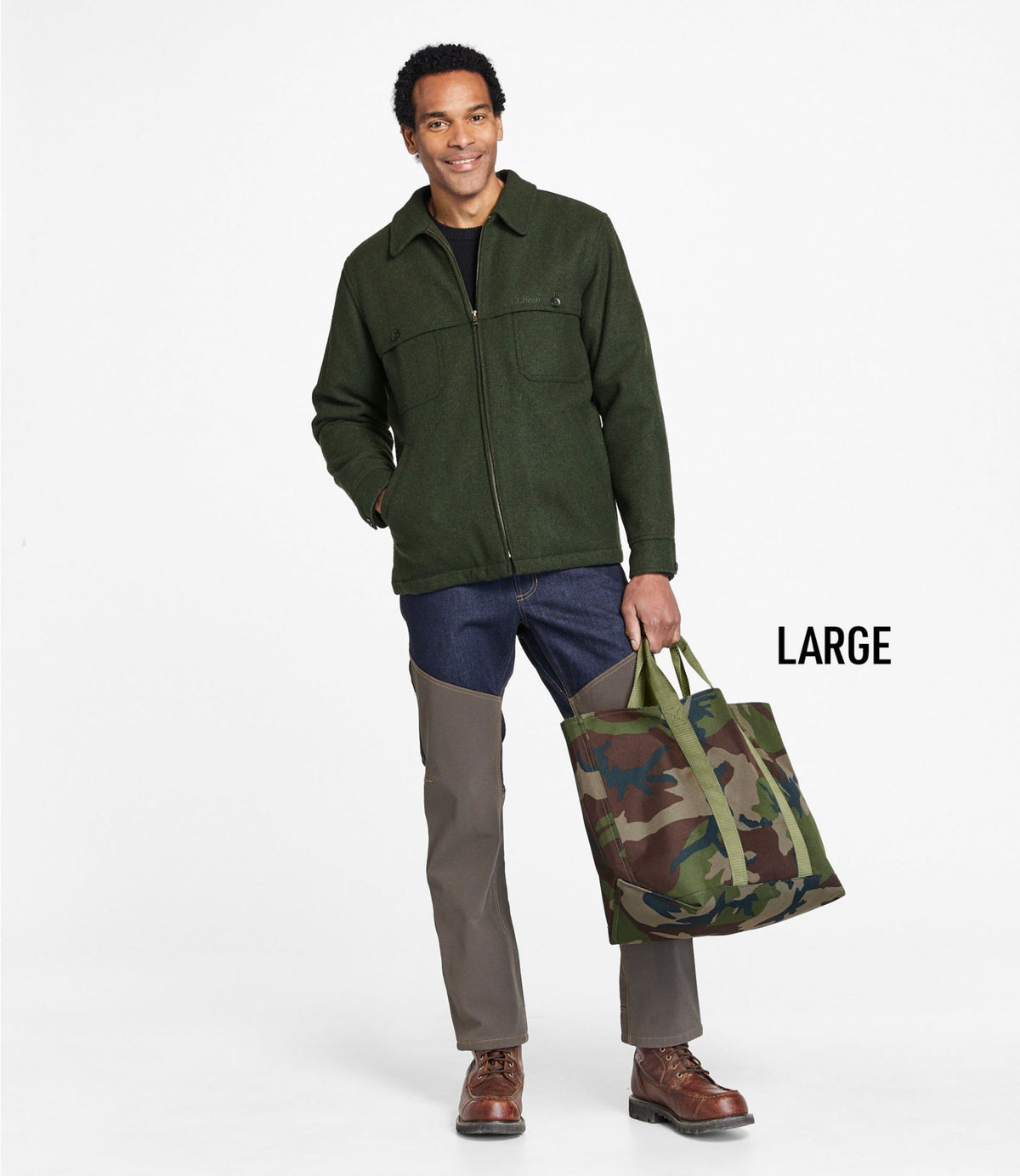 Hunter's Tote Bag, Open-Top