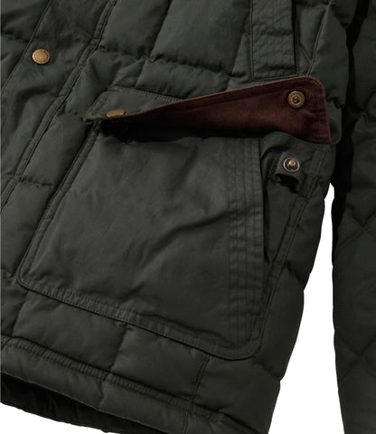 Men's Upcountry Waxed Down Hooded Jacket