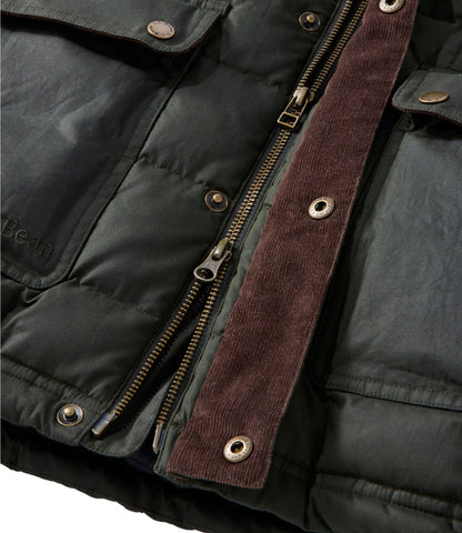 Men's Upcountry Waxed Down Hooded Jacket