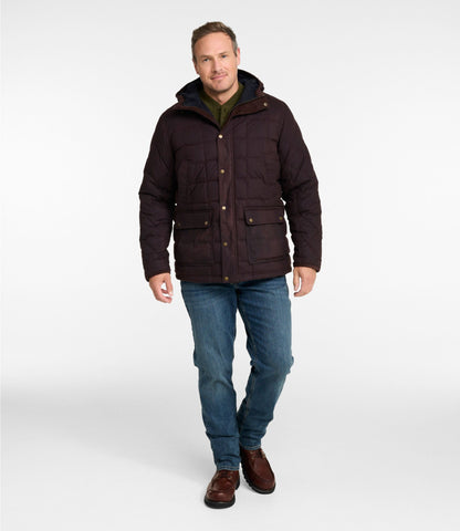 Men's Upcountry Waxed Down Hooded Jacket