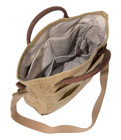 Waxed Canvas Tote