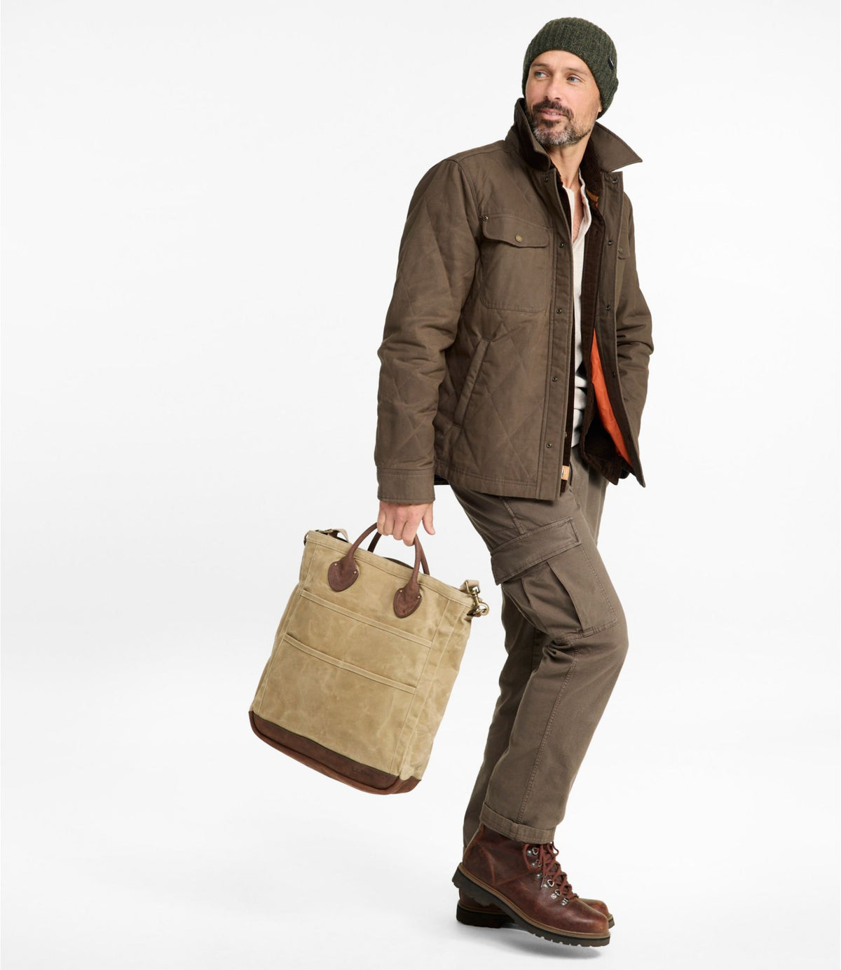 Waxed Canvas Tote