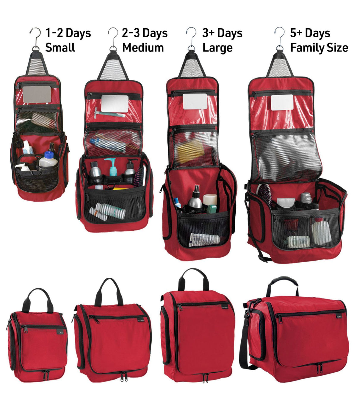 Personal Organizer Toiletry Bag, Family Size