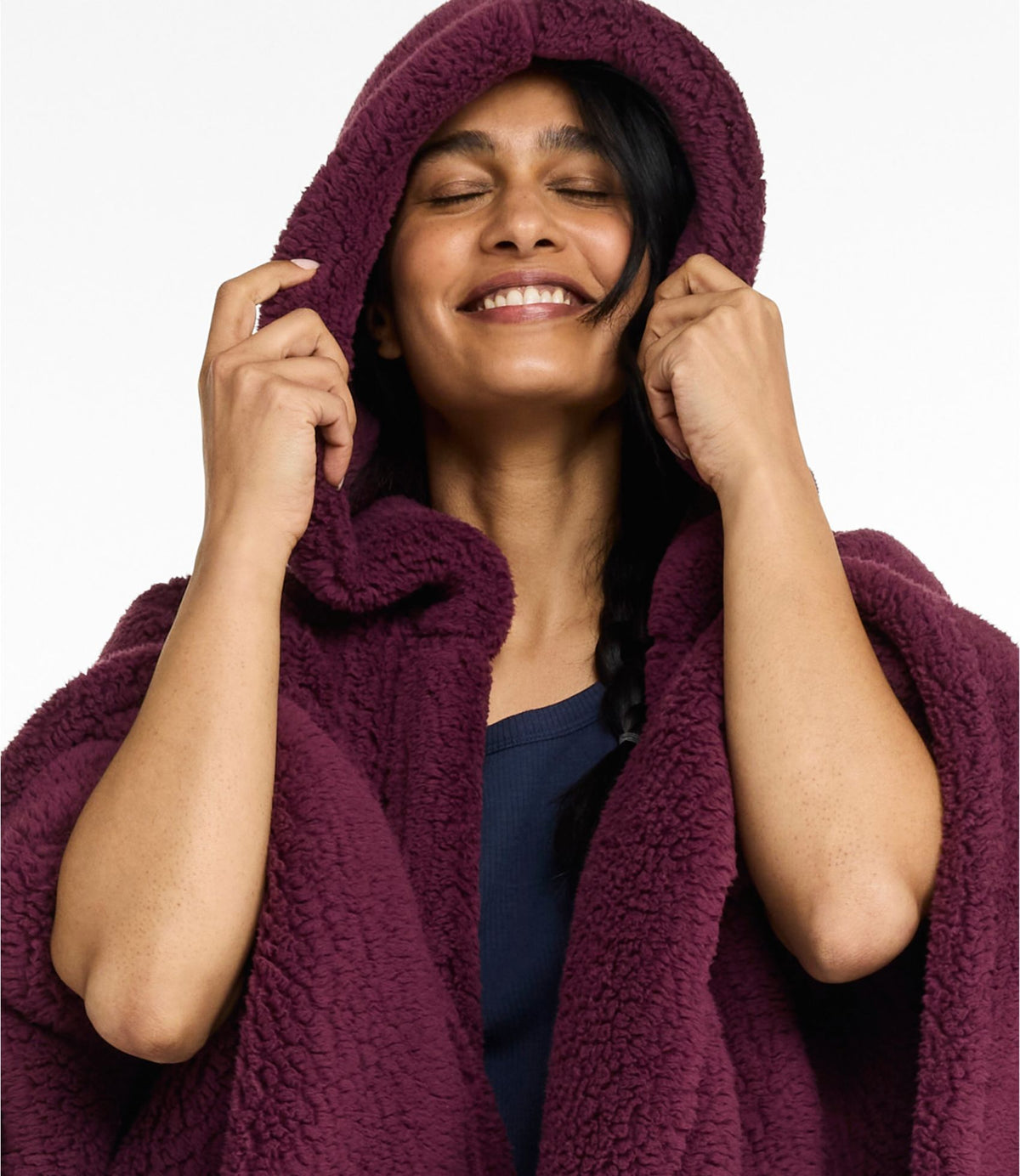 Cozy Sherpa Wearable Throw
