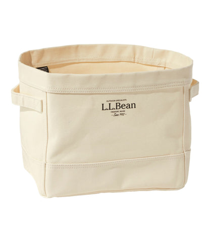 Canvas Storage Tote, Rectangular