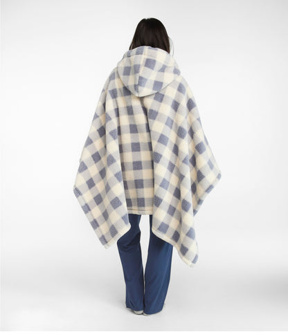 Cozy Sherpa Wearable Throw, Plaid