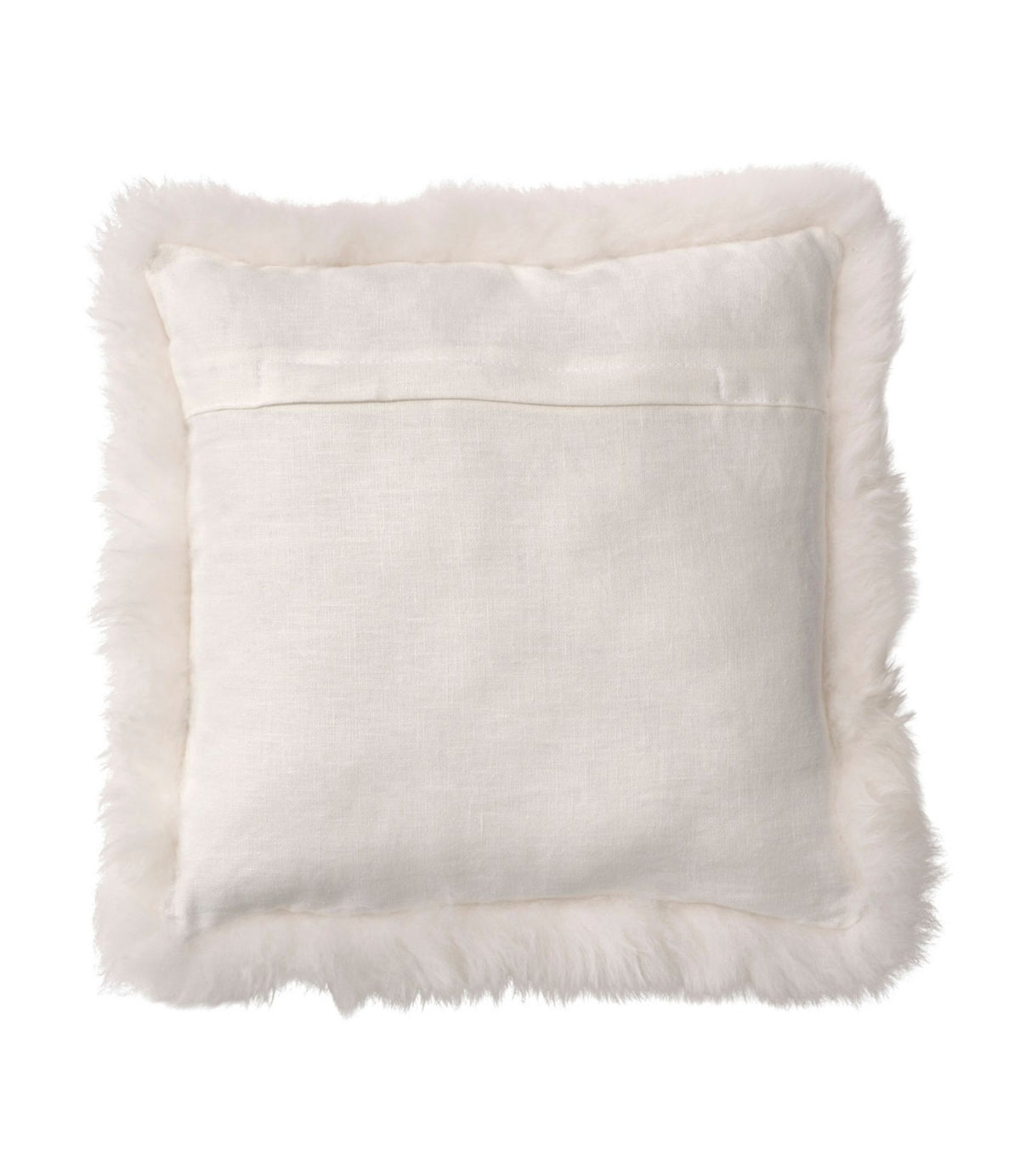 Sheepskin Throw Pillow, 14" x 14"