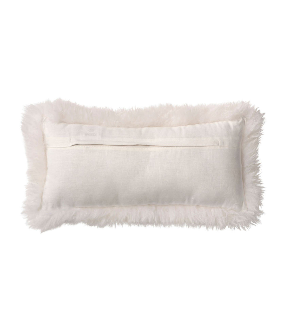 Sheepskin Throw Pillow, 11" x 22"