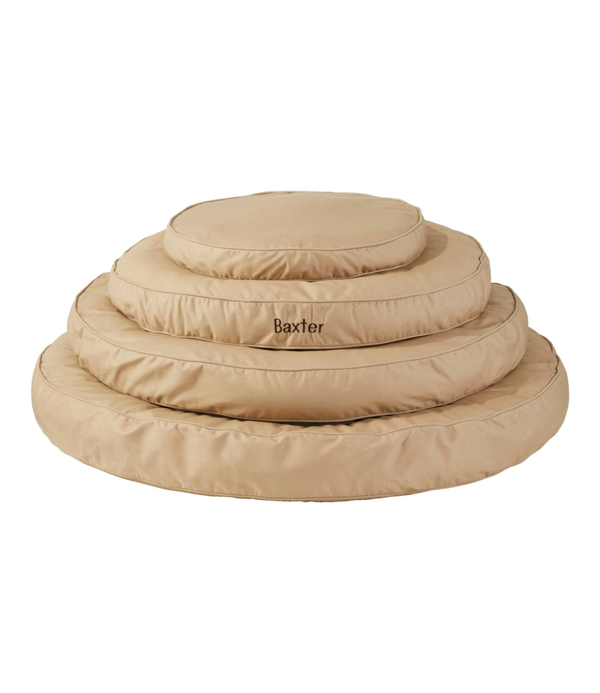 Premium Denim Dog Bed, Round