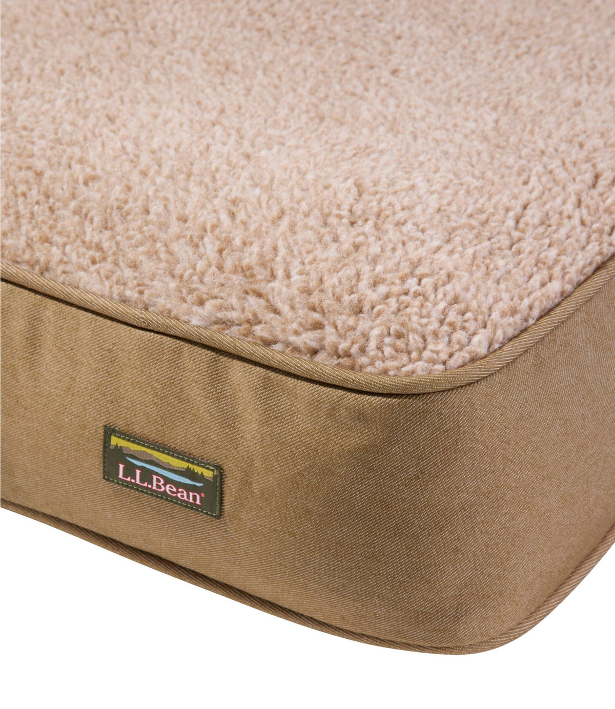 Premium Fleece Dog Bed Replacement Cover, Rectangular