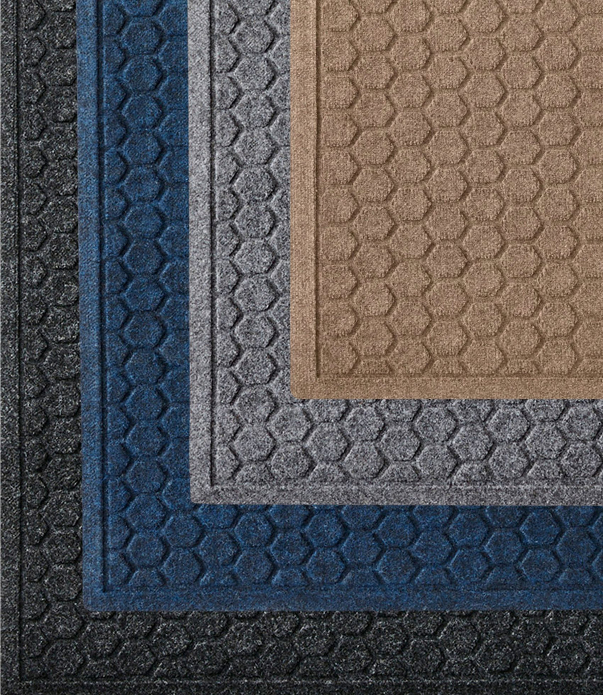 Washable Waterhog Doormat, Honeycomb