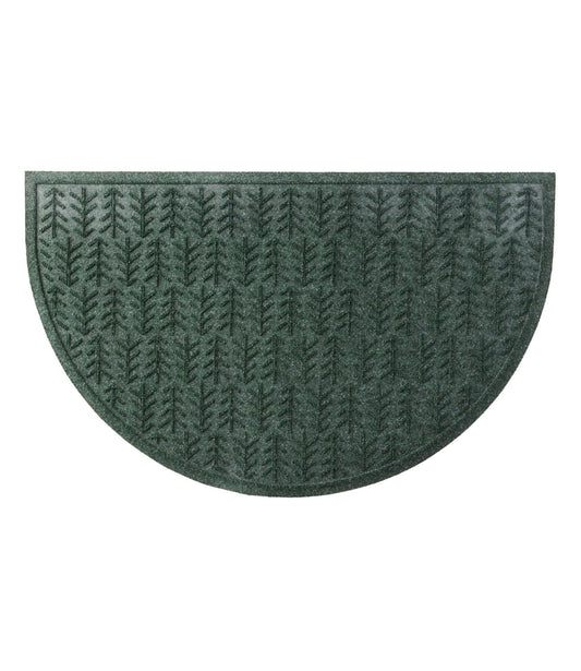 Everyspace Recycled Waterhog Doormat, Half Round, Trees