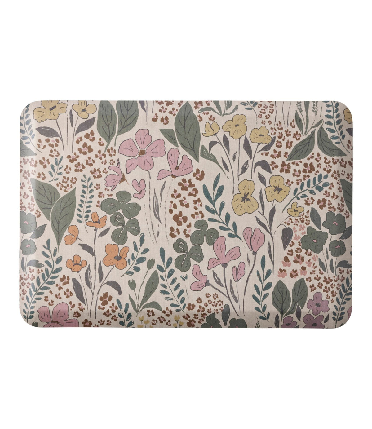 Happy Feet Comfort Mat, Floral