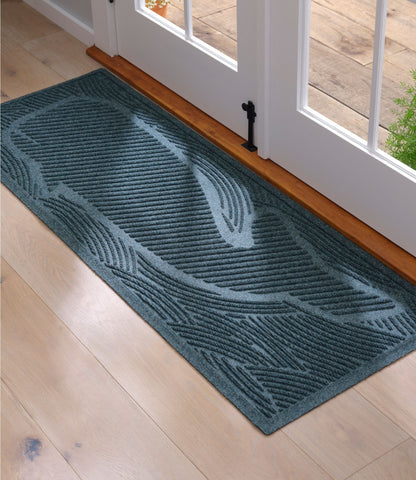 Everyspace Recycled Waterhog Wide Doormat, Swimming Whale