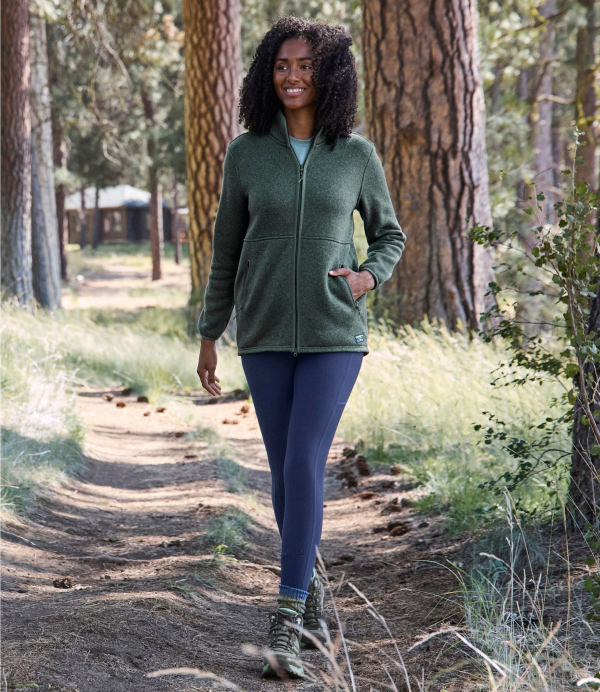 Women's Bean's Sweater Fleece Full-Zip Coat