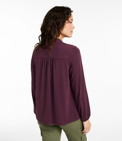 Camden Hills Tee, Button-Front Shirt