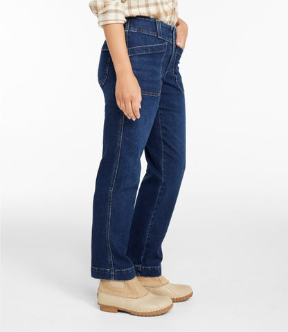 Women's 1912 Field Denim Pants, Mid-Rise Ankle Utility