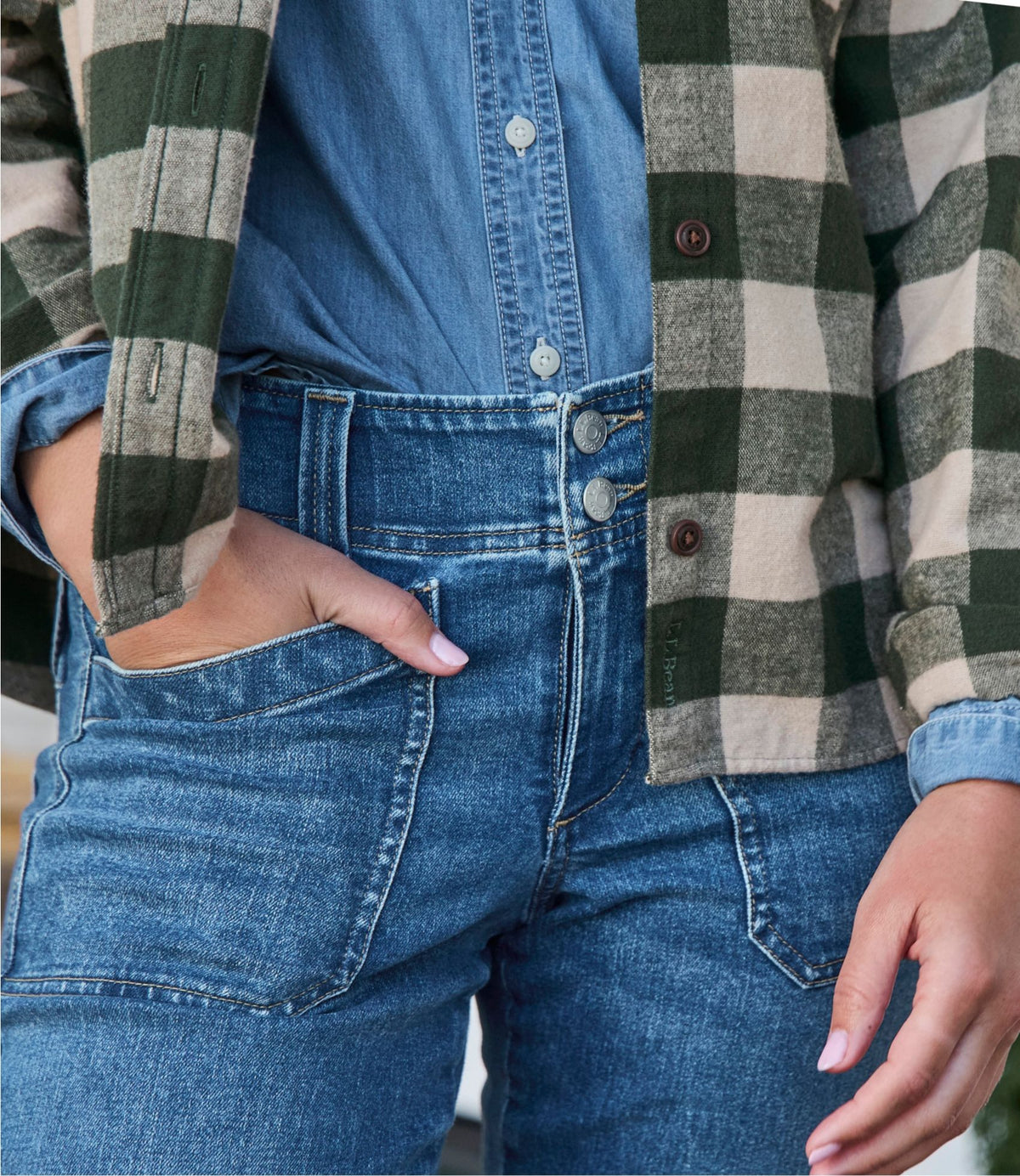 Women's 1912 Field Denim Pants, Mid-Rise Ankle Utility