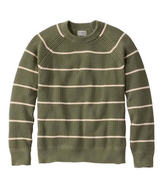 Men's Mariner Rib Crew Sweater, Stripe