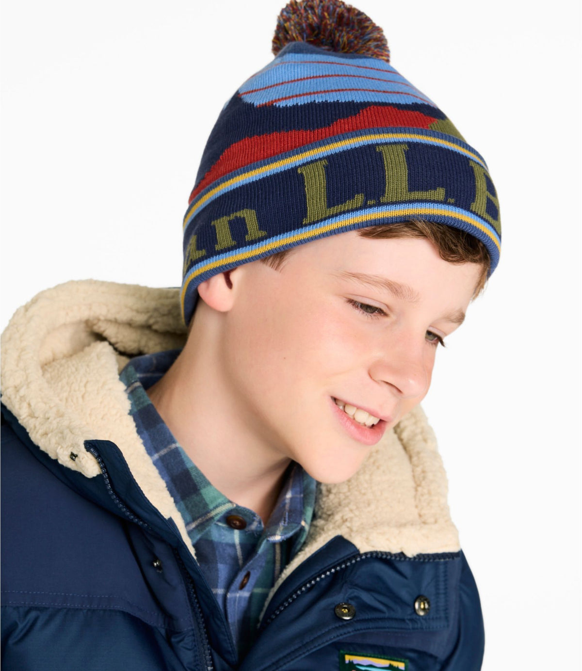 Kids' L.L.Bean Pom Hat