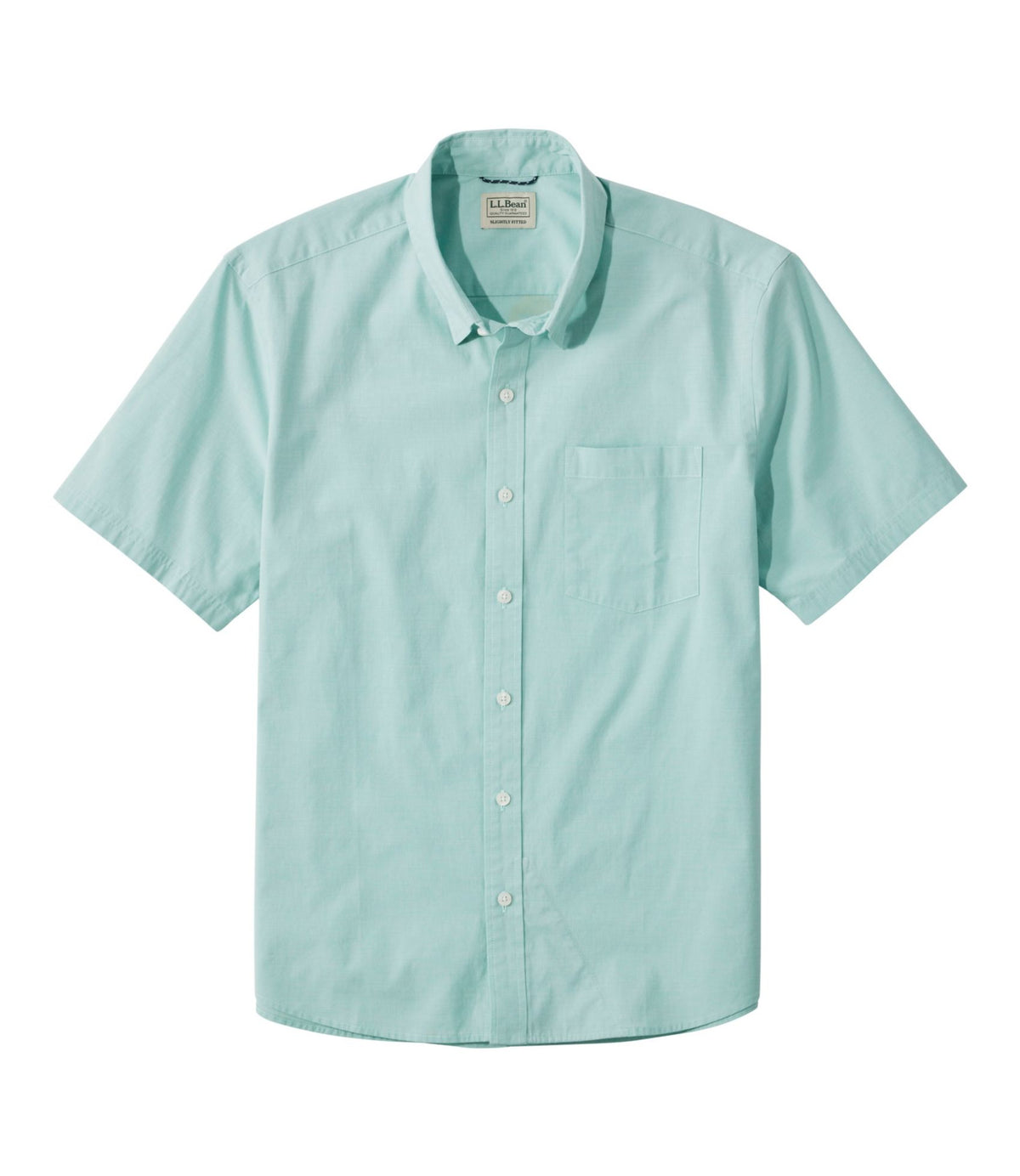 Men's Comfort Stretch Performance® Shirt, Short-Sleeve, Slightly Fitted Untucked Fit